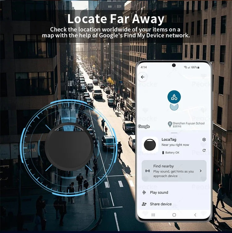 Google Smart Home GPS Tracker – Android Find My Device Anti-Theft Tracker