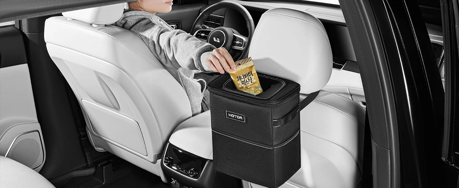 Multipurpose Car Trash Bin – Waterproof, Foldable & 100% Leak-Proof Design
