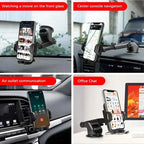 2025 Car Phone Holder – Suction Cup & Air Vent Mount for iPhone, Samsung