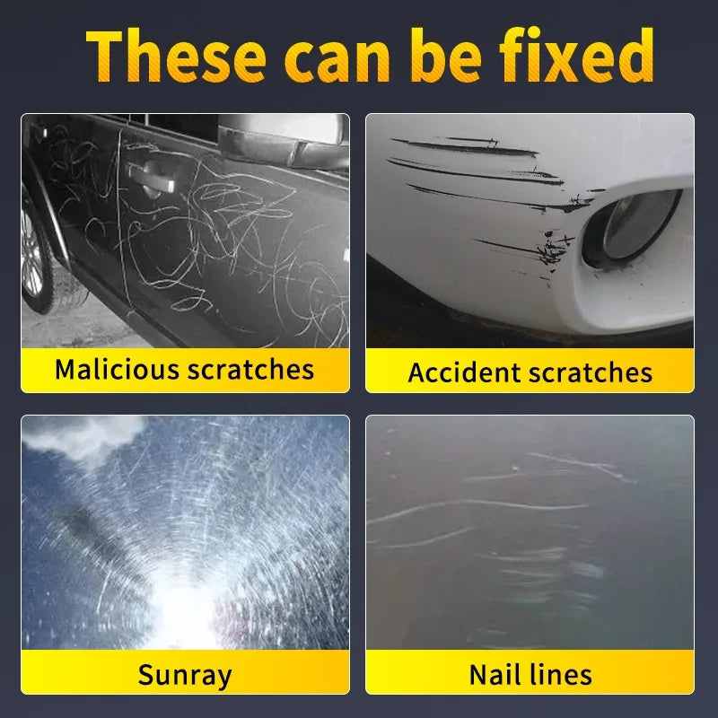 Pulv Car Scratch Wax – Deep Paint Repair for White Cars