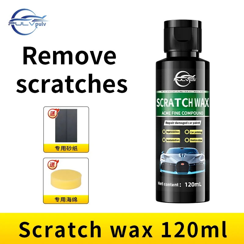 Pulv Car Scratch Wax – Deep Paint Repair for White Cars