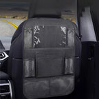 Large Multi-Grid Car Seat Back Organizer – Black Hanging Storage Bag