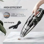 Portable Handheld Vacuum Cleaner for Home & Car