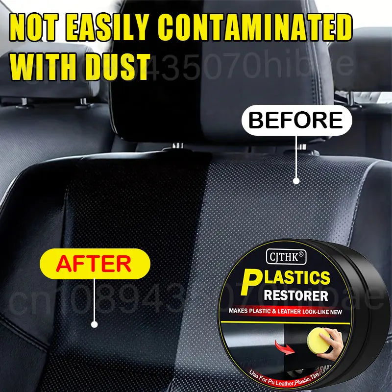 Car Plastic & Leather Restorer – Back to Black Gloss Auto Polish & Repair