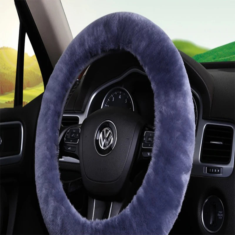 OFLBA Real Fur Steering Wheel Cover – Australian Sheepskin