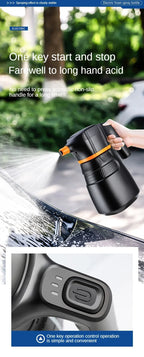 LEIBOO Electric Foam Sprayer – Battery-Powered Car Wash Snow Cannon