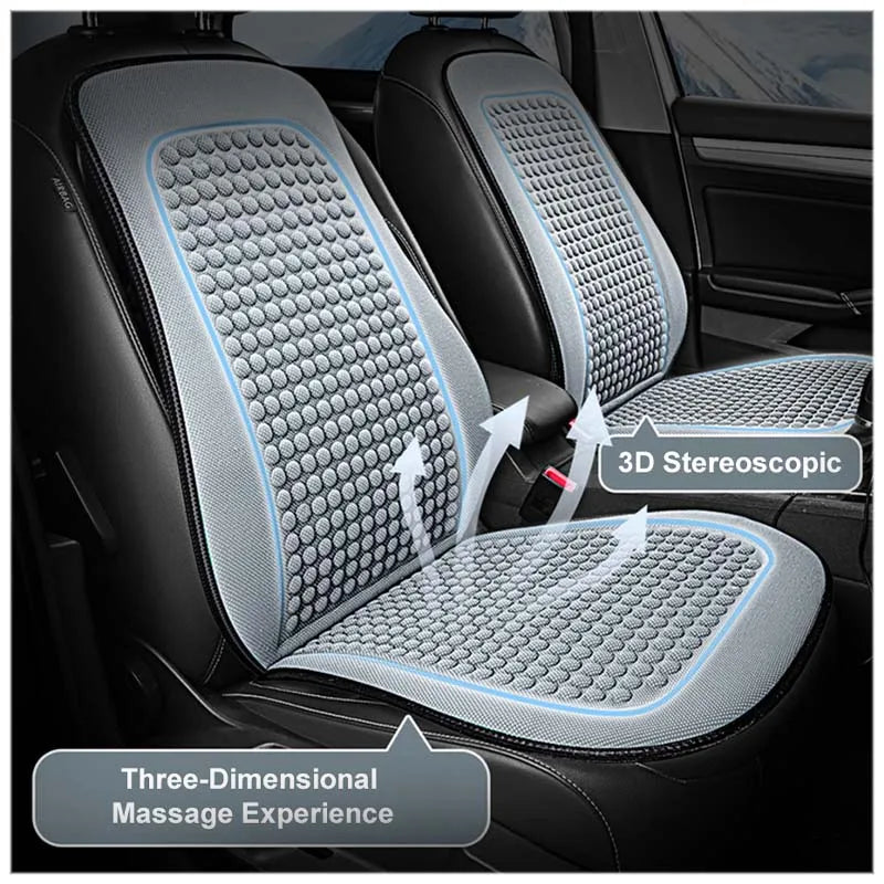 Summer Car Seat Cooling Cushion – Breathable Bump Massage Universal Pad