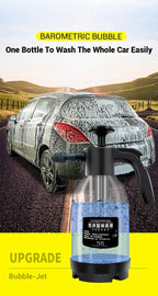 2L High-Pressure Foam Sprayer – Hand Pump Car Wash & Home Cleaning Bottle