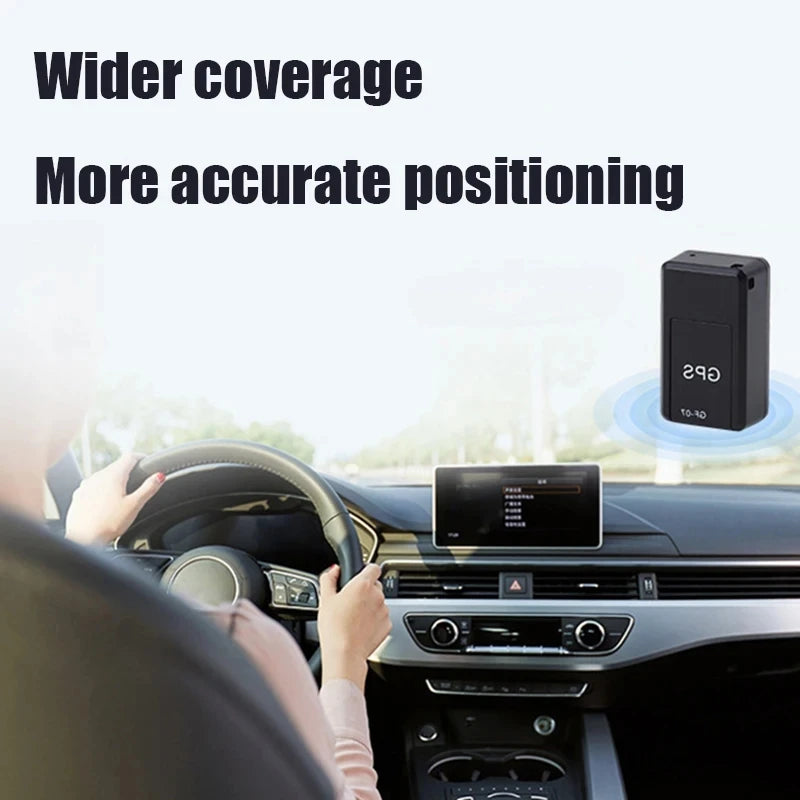 GF07 Mini Magnetic GPS Tracker – Real-Time Vehicle & Pet Locator with App