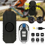 Wireless Bicycle & Motorcycle Vibration Alarm – USB Rechargeable