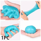 Magic Cleaning Gel – Reusable Dust Cleaner for Car, Laptop & Home Surfaces