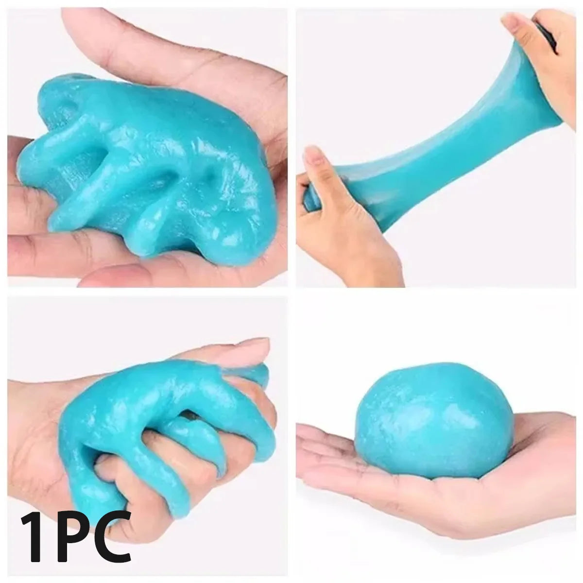 Magic Cleaning Gel – Reusable Dust Cleaner for Car, Laptop & Home Surfaces