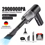 High-Power Cordless Car Vacuum – Cleaner for Office & Home