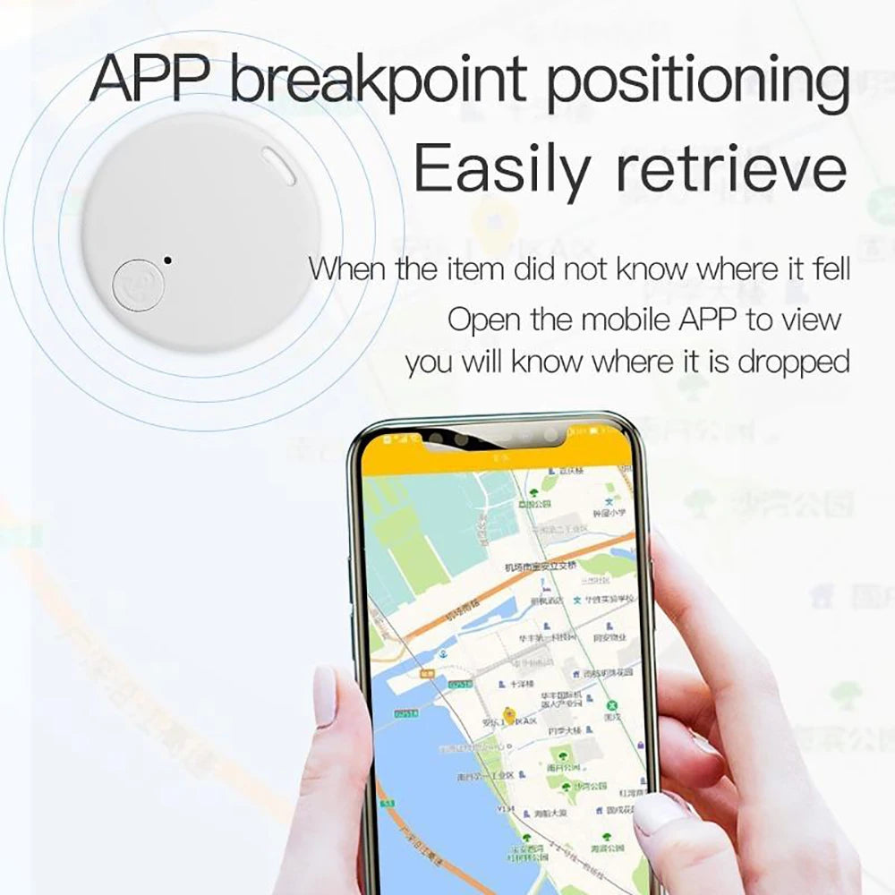 Portable GPS Locator – Smart Bluetooth Tracker for Phone, Bags