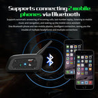 EJEAS V6 Pro Moto Intercom – Wireless Helmet Walkie Talkie Headset