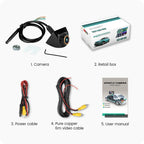 GreenYi AHD 1080P Car Rear View Camera – 170° Fisheye Lens, Night Vision