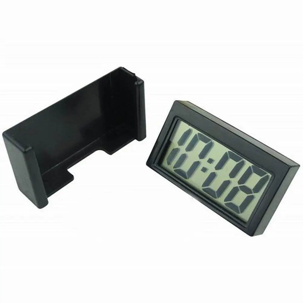 Mini Digital Clock Decorative Large Screen Car Clock