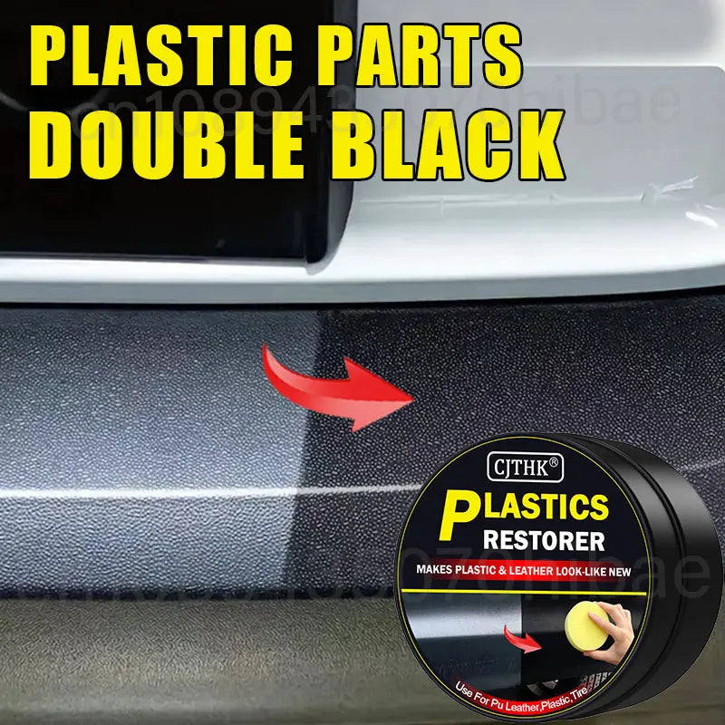 Car Plastic & Leather Restorer – Back to Black Gloss Auto Polish & Repair