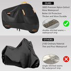 Waterproof Motorcycle Cover – Heavy-Duty UV & Weather Protection