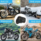 Waterproof Motorcycle Cover – Heavy-Duty UV & Weather Protection