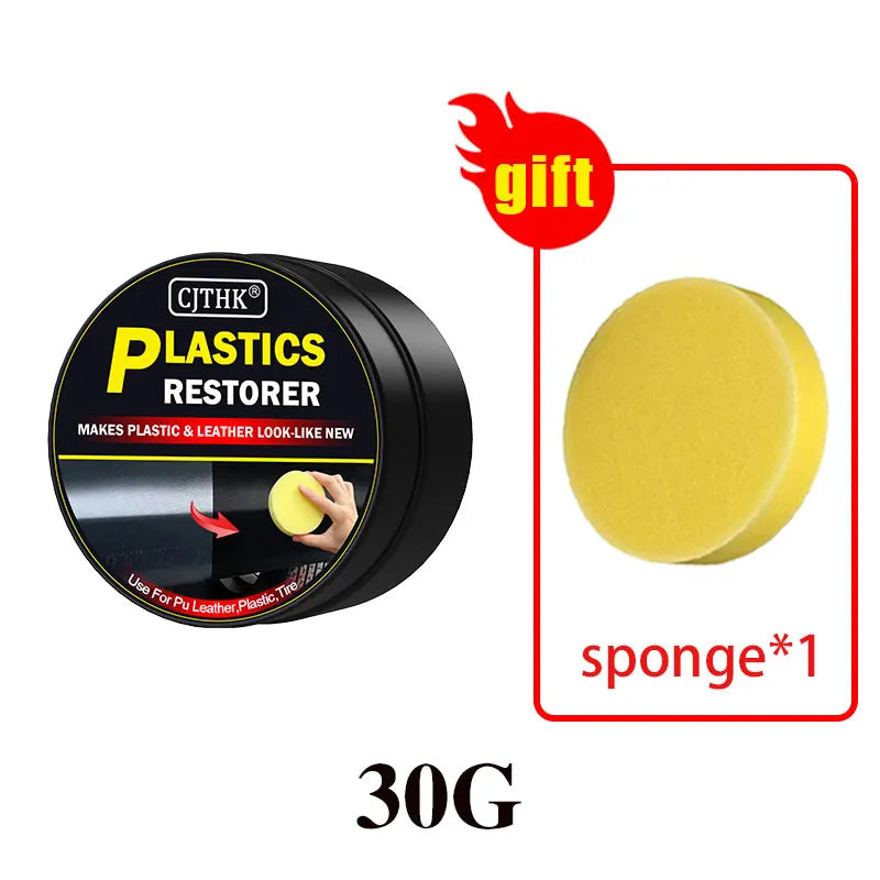Car Plastic & Leather Restorer – Back to Black Gloss Auto Polish & Repair