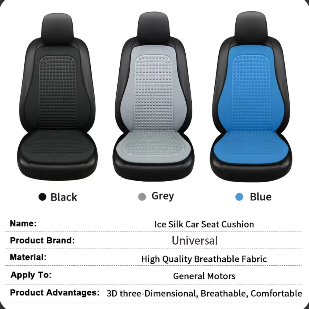 Summer Car Seat Cooling Cushion – Breathable Bump Massage Universal Pad