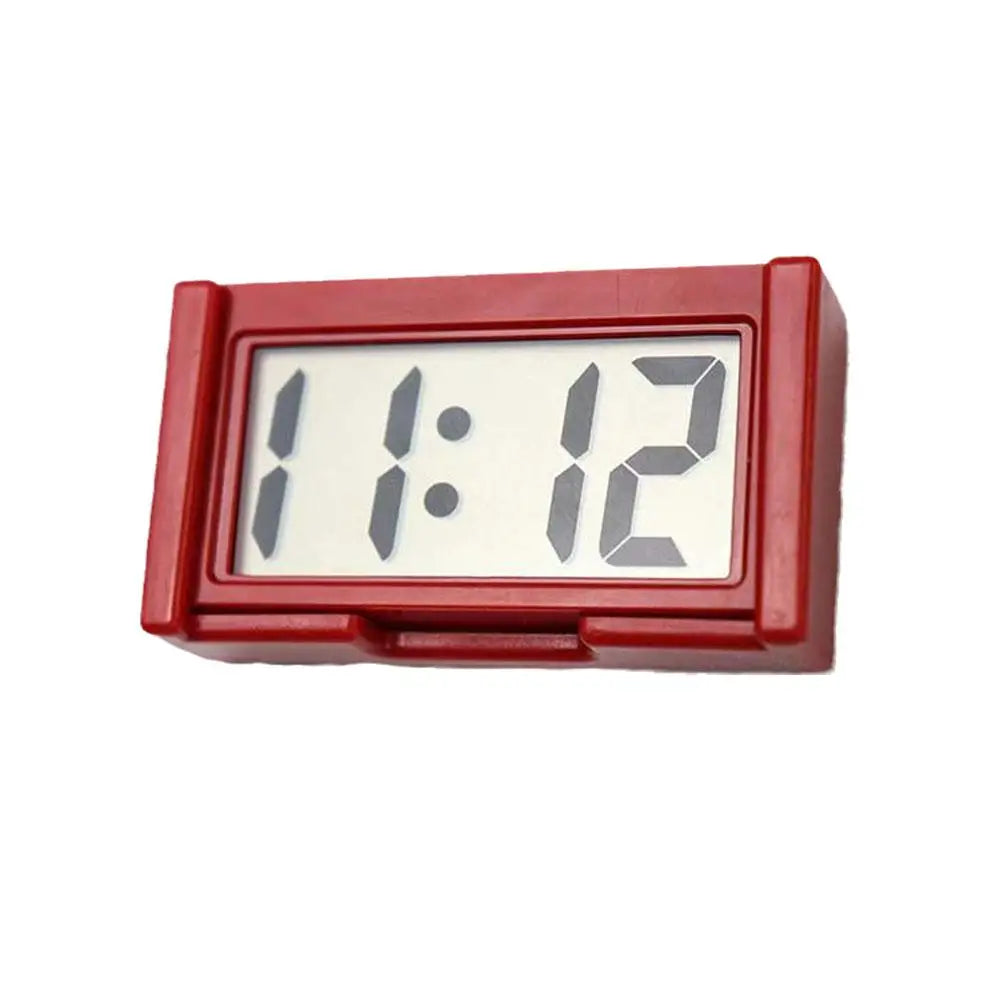 Mini Digital Clock Decorative Large Screen Car Clock