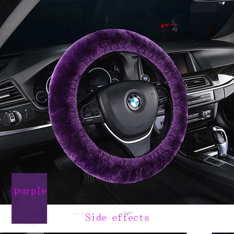 OFLBA Real Fur Steering Wheel Cover – Australian Sheepskin