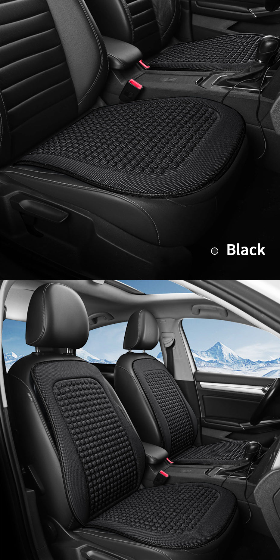 Summer Car Seat Cooling Cushion – Breathable Bump Massage Universal Pad