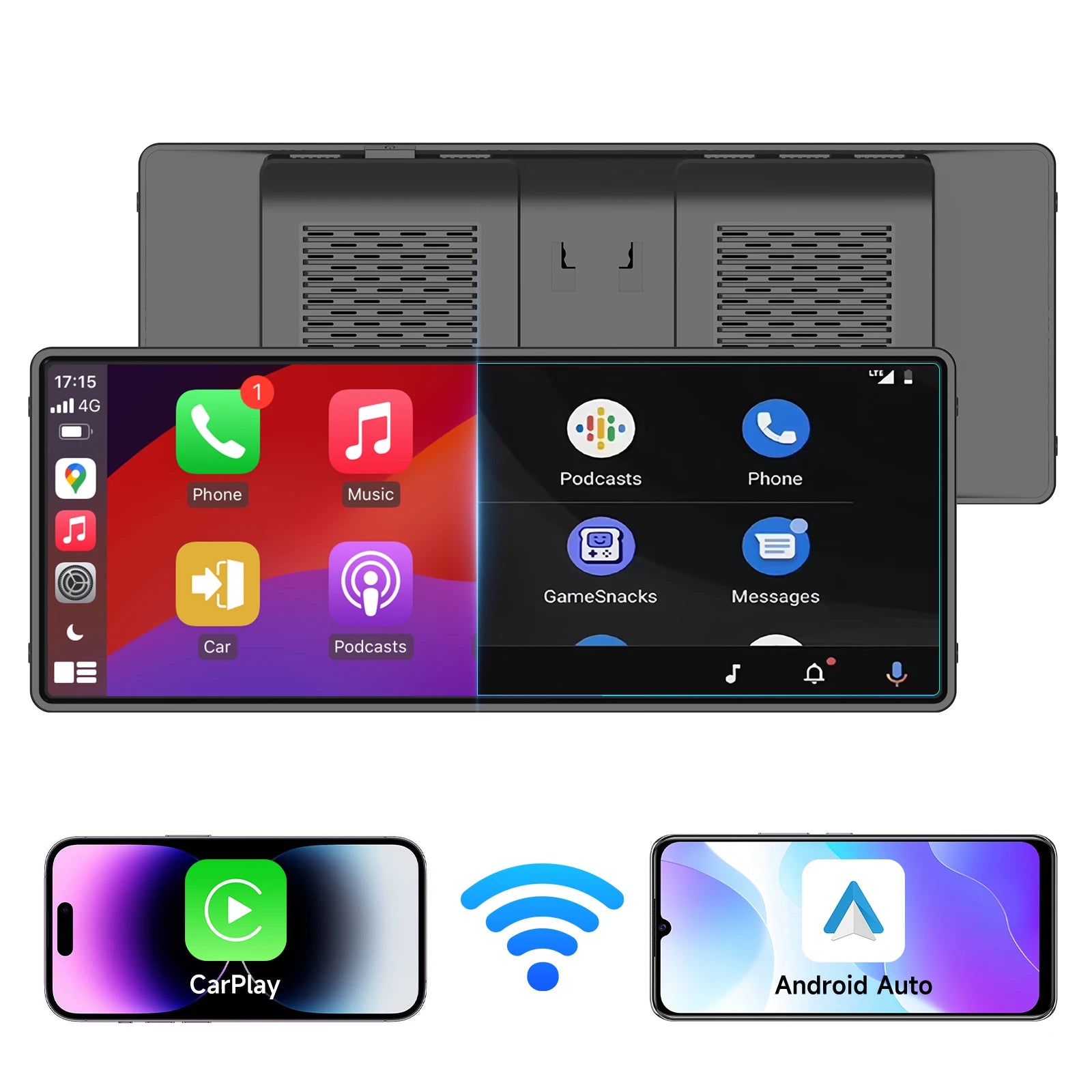 10.26” Car Radio & Video Player – WIFI Screen for Apple & Android Devices