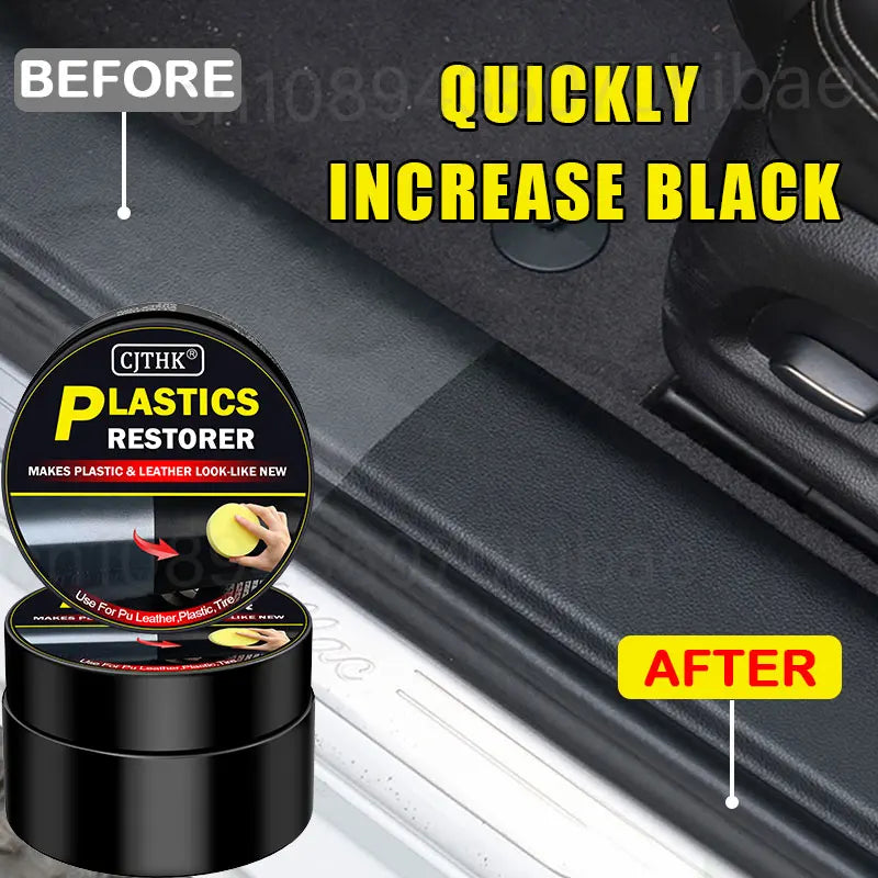 Car Plastic & Leather Restorer – Back to Black Gloss Auto Polish & Repair
