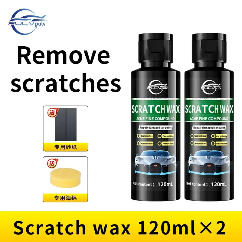 Pulv Car Scratch Wax – Deep Paint Repair for White Cars