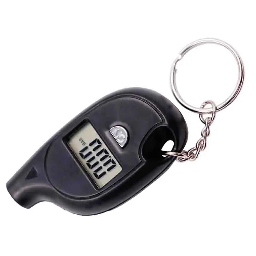 Tire Gauge – LCD Air Pressure Tester for Car & Motorcycle