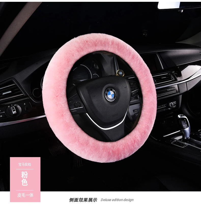 OFLBA Real Fur Steering Wheel Cover – Australian Sheepskin