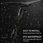 Wireless Bicycle & Motorcycle Vibration Alarm – USB Rechargeable