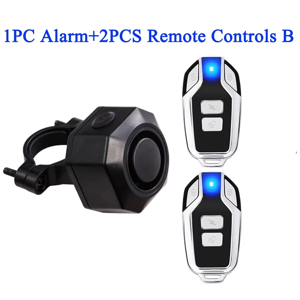 Wireless Bike Vibration Alarm – Anti-Theft Security System