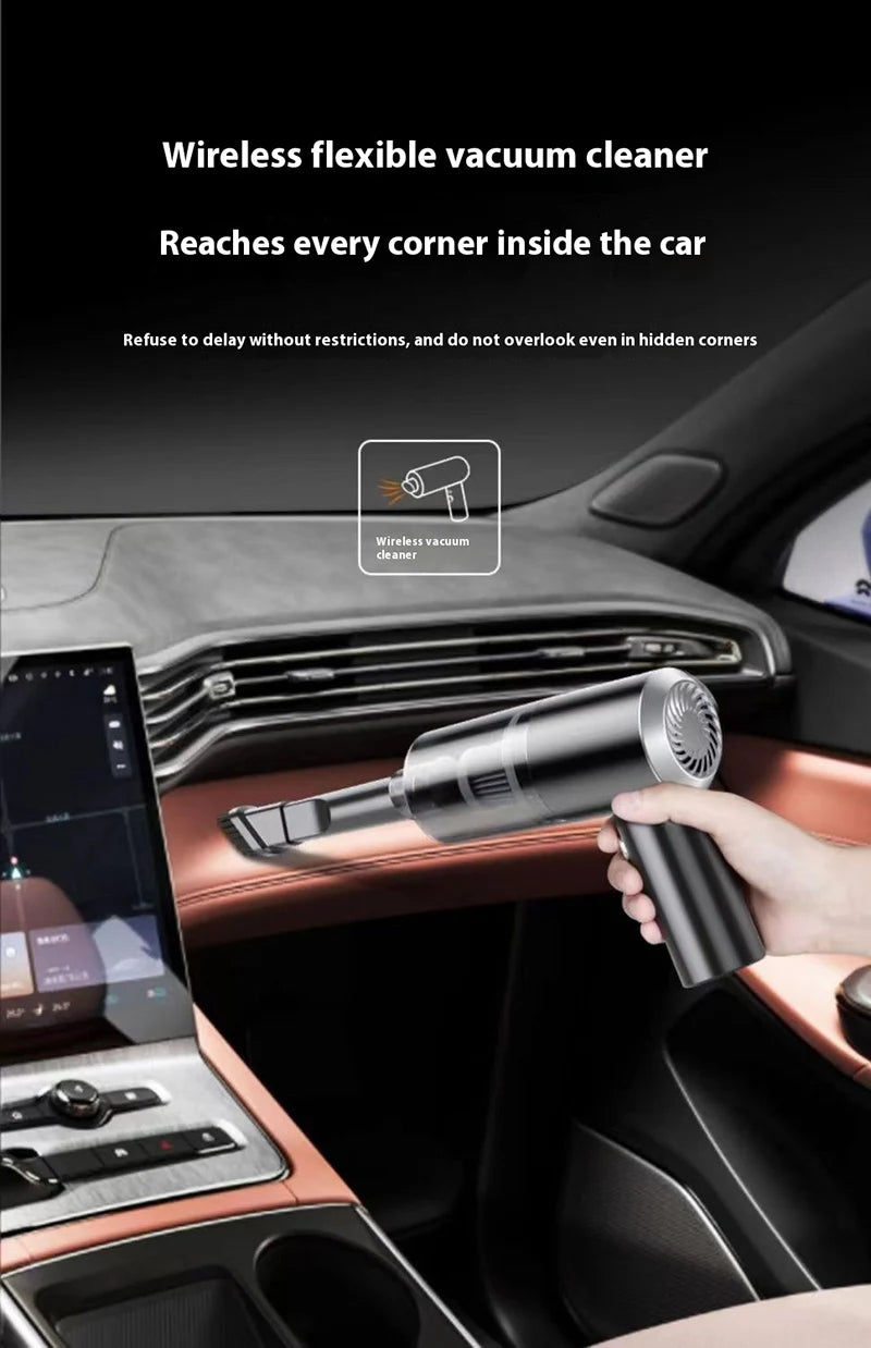 High-Power Cordless Car Vacuum – Cleaner for Office & Home