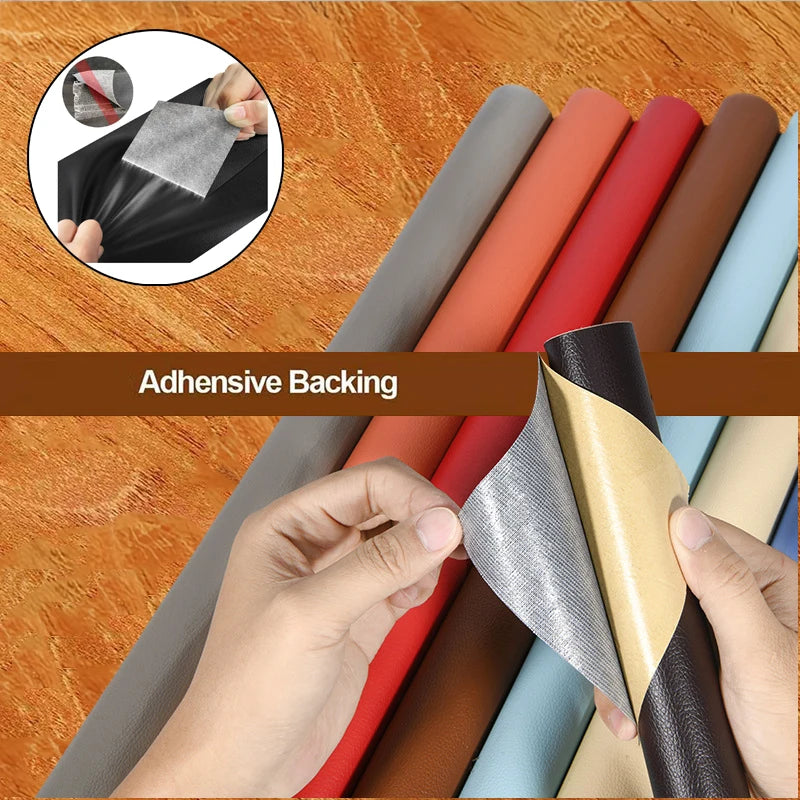 Self-Adhesive Leather Repair Patch Tape – DIY Fix for Sofa, Car Seat, Chair, and Bags