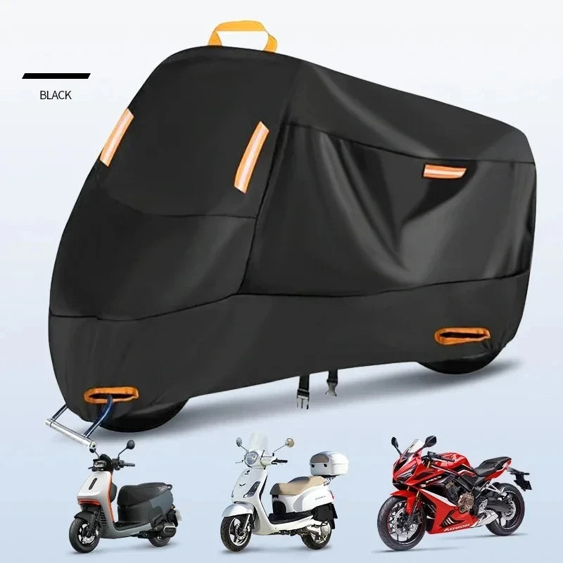 Waterproof Motorcycle Cover – Heavy-Duty UV & Weather Protection