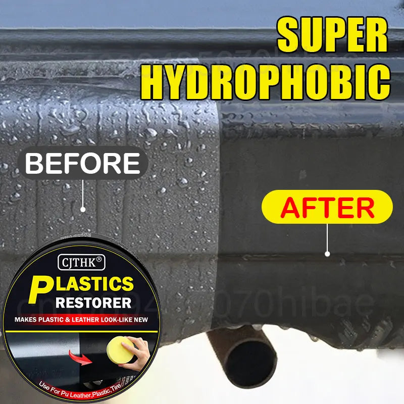 Car Plastic & Leather Restorer – Back to Black Gloss Auto Polish & Repair