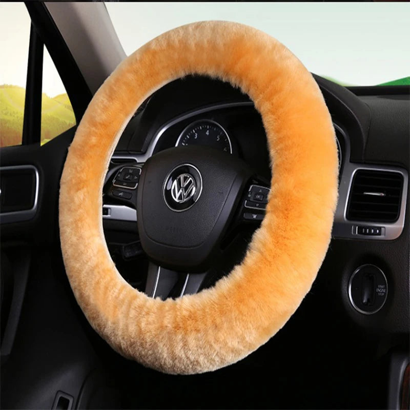 OFLBA Real Fur Steering Wheel Cover – Australian Sheepskin