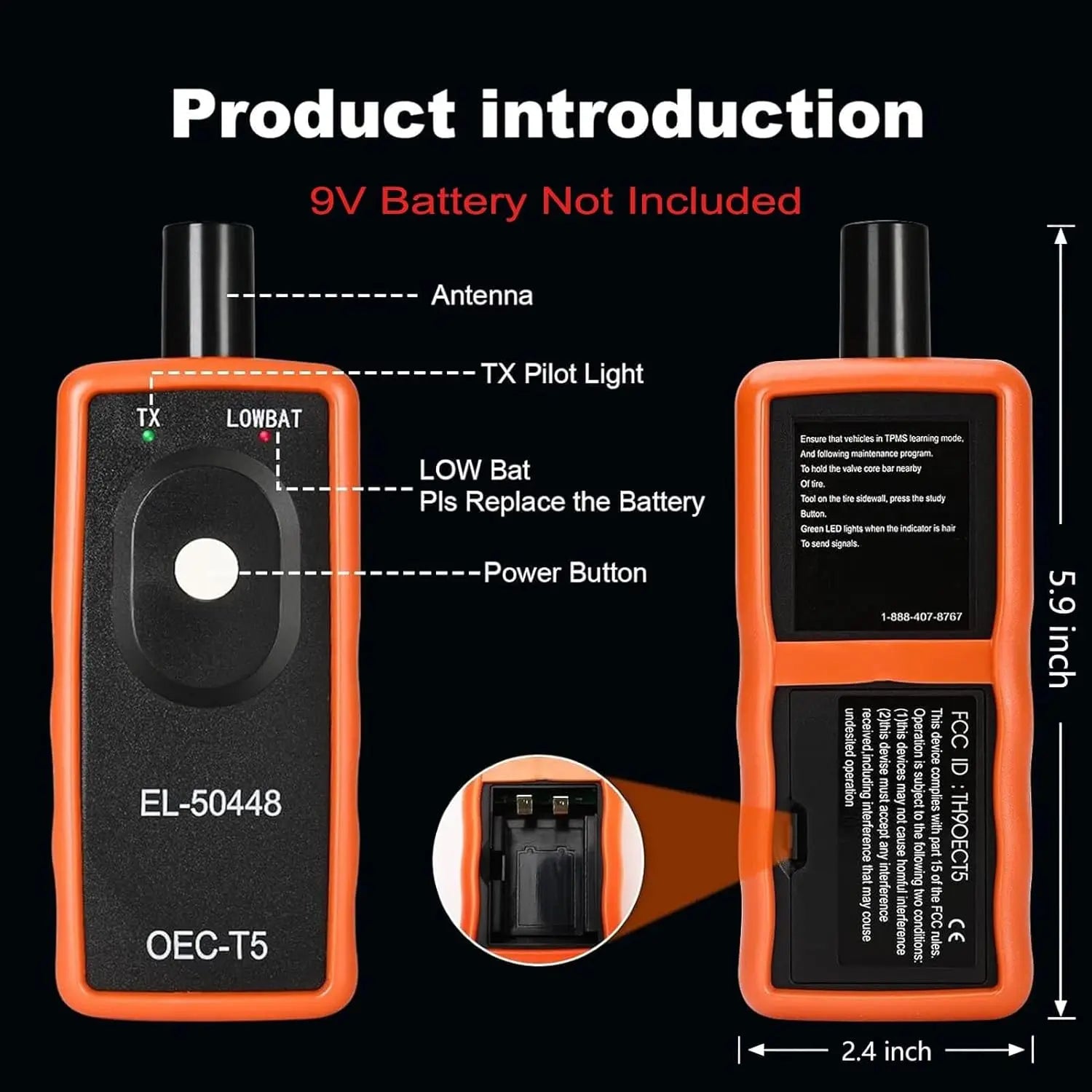 Automotive Tire Pressure Detection Sensor Tool