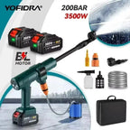 3000W Brushless Electric Pressure Washer – 6-in-1 Car & Garden Spray Gun