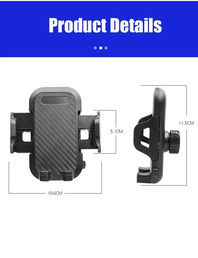 Upgraded Mobile Phone Stand – Adjustable Car & Truck Hands-Free Mount