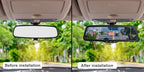 9.66” AHD 1080P Car Rear View Mirror – Full Screen Monitor with Auto Brightness