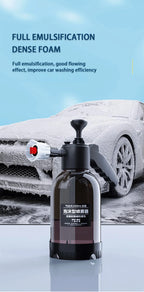 2L Hand Pump Foam Sprayer – High-Pressure Car & Home Wash Bottle