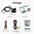 GreenYi AHD 1080P Car Rear View Camera – 170° Fisheye Lens, Night Vision