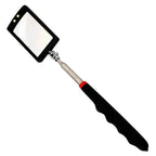 360° Telescoping Inspection Mirror – LED Light Mechanic Tool for Car Repairs
