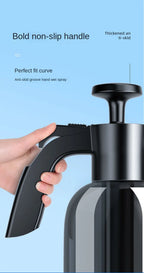 2L Hand Pump Foam Sprayer – Multi-Nozzle Snow Foam Car Wash & Cleaning Bottle