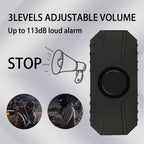 Wireless Bicycle & Motorcycle Vibration Alarm – USB Rechargeable